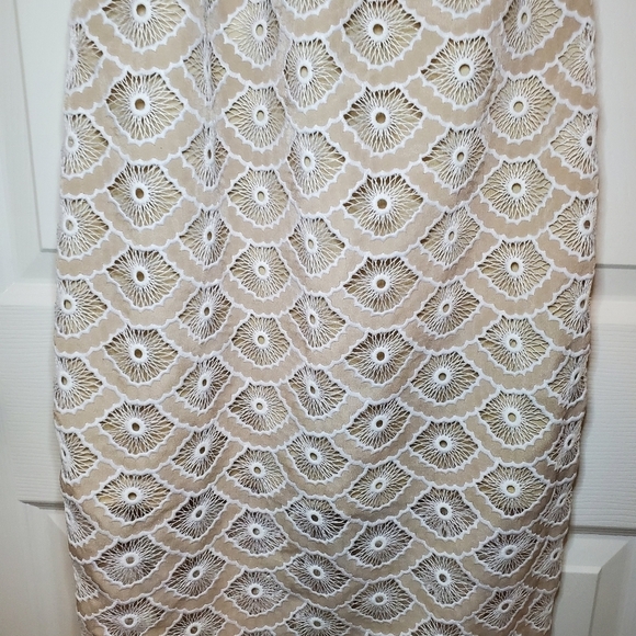 Aura Lace Midi Dress Sz S Sleeveless - Picture 4 of 12